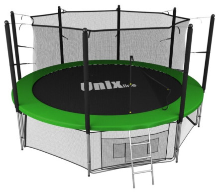 Каркасный батут Unix Line 14 ft Classic (inside) 427х427х269 см