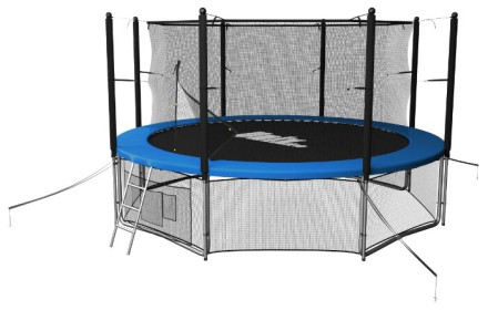 Каркасный батут Unix Line 14 ft Classic (inside) 427х427х269 см