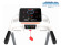 Электрическая беговая дорожка UnixFit ST-630R White Электрическая беговая дорожка UnixFit ST-630R White