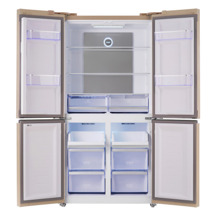 Холодильник Tesler RCD-545I beige glass Холодильник Tesler RCD-545I beige glass