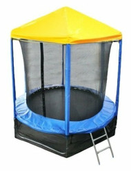 Каркасный батут Optifit Like 6ft с крышей 183х183х230 см