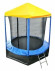 Каркасный батут Optifit Like 6ft с крышей 183х183х230 см Каркасный батут Optifit Like 6ft с крышей 183х183х230 см
