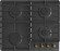 Встраиваемая газовая варочная поверхность Gorenje G642CLB Встраиваемая газовая варочная поверхность Gorenje G642CLB
