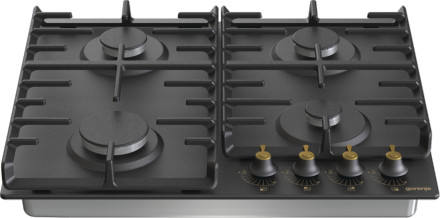 Встраиваемая газовая варочная поверхность Gorenje G642CLB Встраиваемая газовая варочная поверхность Gorenje G642CLB
