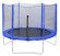 Каркасный батут DFC Trampoline Fitness 5FT-TR-LG/5FT-TR-B с сеткой 152х152х200 см