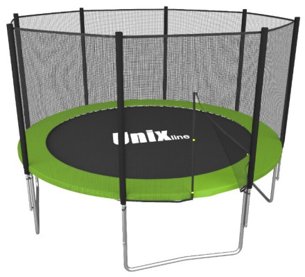 Каркасный батут Unix Line 10ft Simple (outside) 305х305х241 см