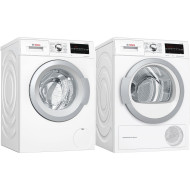 Комплект стиральная и сушильная машина Bosch WAT28461OE + WTW85469OE Комплект стиральная и сушильная машина Bosch WAT28461OE + WTW85469OE