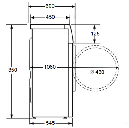 Стиральная машина Kuppersberg WIS 56149 G Стиральная машина Kuppersberg WIS 56149 G
