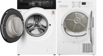Комплект стиральная и сушильная машина Weissgauff WM 61210 DC Inverter Steam + WD 6148 D Heat Pump Комплект стиральная и сушильная машина Weissgauff WM 61210 DC Inverter Steam + WD 6148 D Heat Pump