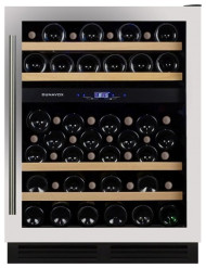 Встраиваемый винный шкаф Dunavox DX-53.130SDSK/DP Встраиваемый винный шкаф Dunavox DX-53.130SDSK/DP