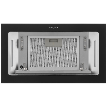 Встраиваемая вытяжка Krona Selina 600 Glass Black S