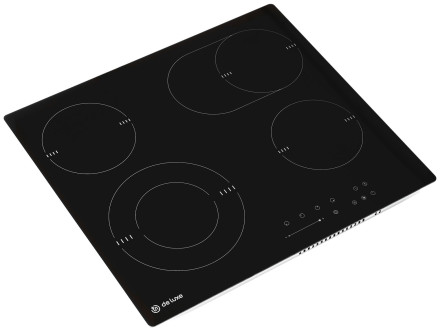Электрическая варочная панель De luxe VC6E466-S07 (EVS5904.00) Электрическая варочная панель De luxe VC6E466-S07 (EVS5904.00)