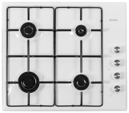 Газовая варочная панель Simfer H60Q40W400 Газовая варочная панель Simfer H60Q40W400