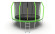Батут Evo Jump Cosmo 12ft Green Lowernet + сетка