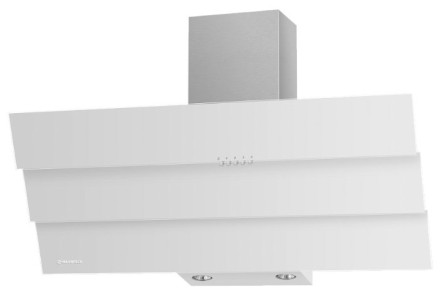 Каминная вытяжка MAUNFELD Cascada Trio 90 белый Каминная вытяжка MAUNFELD Cascada Trio 90 белый