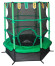 Каркасный батут DFC Jump Kids 55" (пружины амортизирующий трос) 137х137х165 см