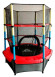 Каркасный батут DFC Jump Kids 55" (пружины амортизирующий трос) 137х137х165 см