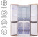 Холодильник Tesler RCD-482I BEIGE GLASS Холодильник Tesler RCD-482I BEIGE GLASS