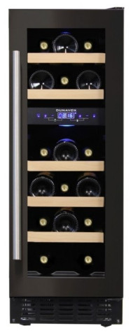 Встраиваемый винный шкаф Dunavox DAU-17.57DB