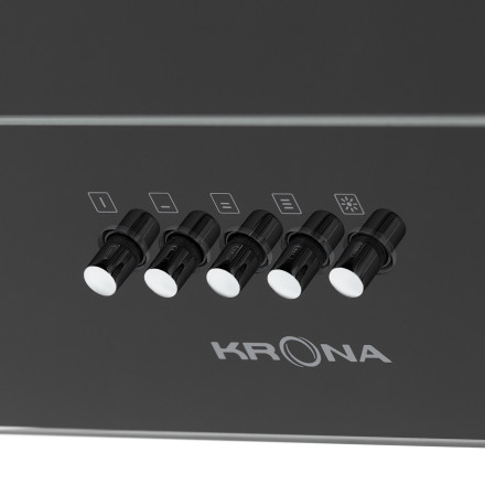Каминная вытяжка Krona Verein II 600 Black Pb Каминная вытяжка Krona Verein II 600 Black Pb