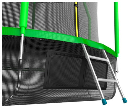 Каркасный батут EVO Jump 10FT Cosmo с нижней сетью 305х305х254 см