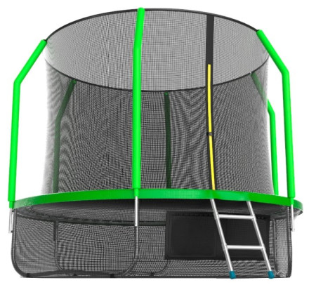 Каркасный батут EVO Jump 10FT Cosmo с нижней сетью 305х305х254 см