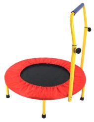 Каркасный батут LittleSport Детский с телескопической ручкой 81 см 81х81х20.5 см Каркасный батут LittleSport Детский с телескопической ручкой 81 см 81х81х20.5 см