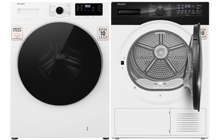 Комплект стиральная и сушильная машина Weissgauff WM 61212 DC Inverter Steam + WD 6110 B Heat Pump Комплект стиральная и сушильная машина Weissgauff WM 61212 DC Inverter Steam + WD 6110 B Heat Pump
