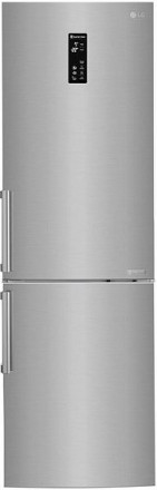 Холодильник LG GB-B59PZFFB нержавеющая сталь