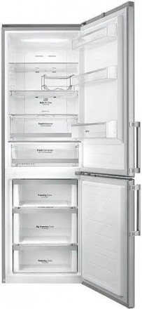Холодильник LG GB-B59PZFFB нержавеющая сталь