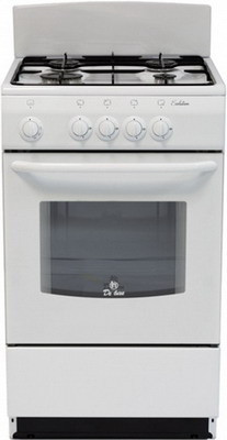 Газовая плита De luxe 5040.38 г (щиток) белый