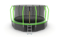 Батут Evo Jump Cosmo 16ft Green Lowernet + сетка