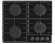Встраиваемая газовая варочная панель Gorenje GT642AB Встраиваемая газовая варочная панель Gorenje GT642AB
