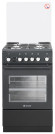 Газовая плита DeLuxe 5040.40г (кр) ЧР-015