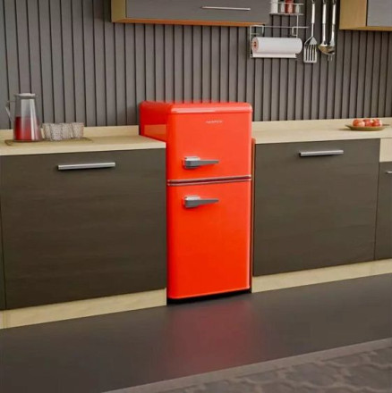 Холодильник HARPER HRF-T120M RED Холодильник HARPER HRF-T120M RED