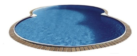 Бассейн Sunny Pool Восьмерка (7.25 x 4.6 x 1.5 м)