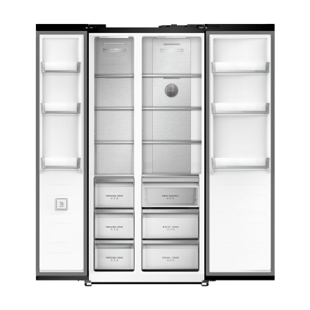 Холодильник Tesler RSD-537BI графит Холодильник Tesler RSD-537BI графит