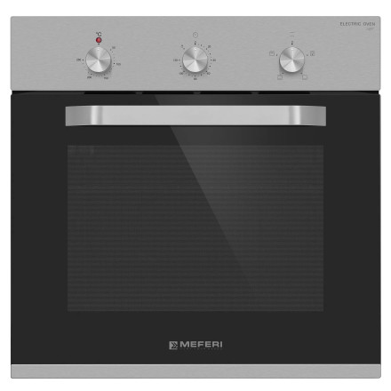 Встраиваемый электрический духовой шкаф Meferi MEO604IX Light Встраиваемый электрический духовой шкаф Meferi MEO604IX Light