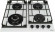 Встраиваемая газовая варочная панель Delonghi Greta 6 GW BB