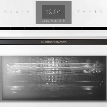 Компактный духовой шкаф с микроволнами Kuppersbusch CBM 6550.0 W2