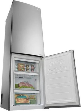 Холодильник LG GB-B59PZGFS серебристый