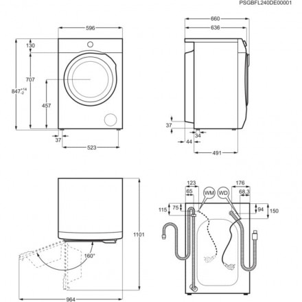 Стиральная машина Electrolux EW7F5612SQE