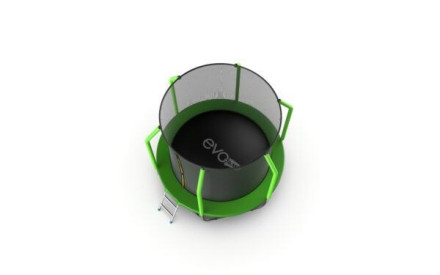 Батут Evo Jump Cosmo 8ft Green Lowernet + сетка Батут Evo Jump Cosmo 8ft Green Lowernet + сетка