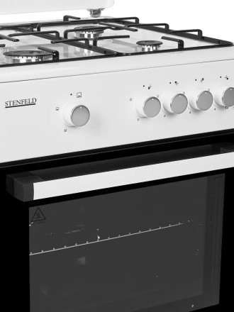 Газовая плита Stenfeld T641G-02 белый Газовая плита Stenfeld T641G-02 белый