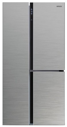 Холодильник Ginzzu NFK-475 Steel