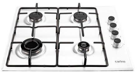 Газовая варочная панель Carino CH60Q40W411 Газовая варочная панель Carino CH60Q40W411