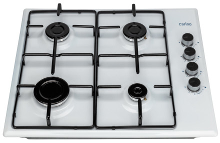 Газовая варочная панель Carino CH60Q40W411 Газовая варочная панель Carino CH60Q40W411