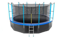 Каркасный батут EVO Jump 16FT Internal с нижней сетью 488х488х265 см
