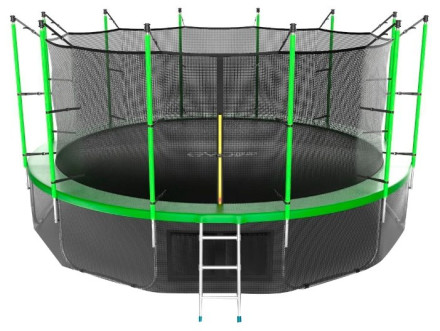 Каркасный батут EVO Jump 16FT Internal с нижней сетью 488х488х265 см