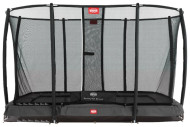 Каркасный батут Berg Ultim Champion InGround 330 + Safety Net Deluxe 330х220х207 см